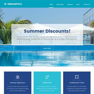 طراحی سایت استخر