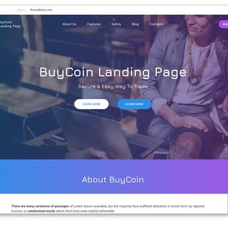 طراحی سایت ارز دیجیتال