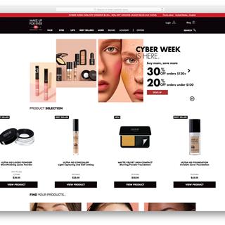 نمونه طراحی سایت‌ آرایشی و بهداشتی