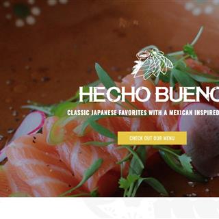 نمونه طراحی سایت رستوران