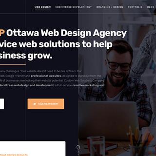 نمونه طراحی سایت خدماتی