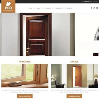 نمونه طراحی سایت درب ضدسرقت