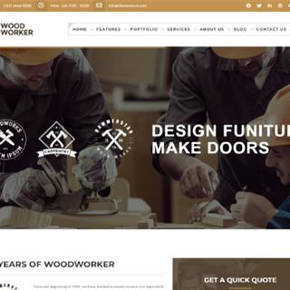 طراحی سایت لوازم چوبی