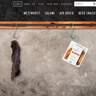 نمونه طراحی سایت کیف فروشی