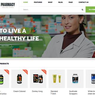 طراحی سایت داروخانه