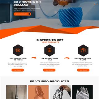 نمونه طراحی سایت چاپ و تبلیغات