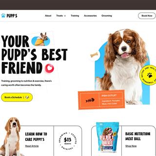 نمونه طراحی سایت دامپزشکی