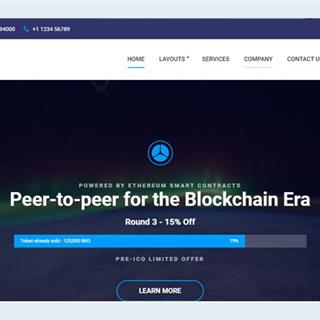 طراحی سایت ارز دیجیتال