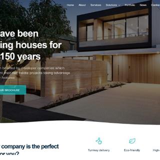 نمونه طراحی سایت املاک