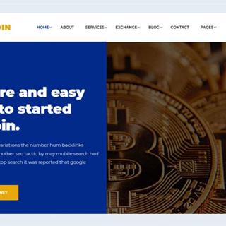 طراحی سایت ارز دیجیتال