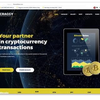 طراحی سایت آموزش ارز دیجیتال