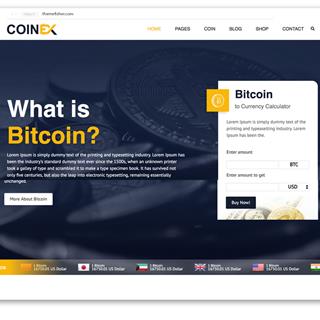 طراحی سایت آموزش ارز دیجیتال