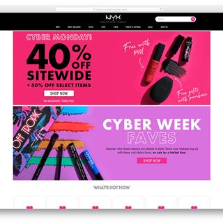 نمونه طراحی سایت‌ آرایشی و بهداشتی