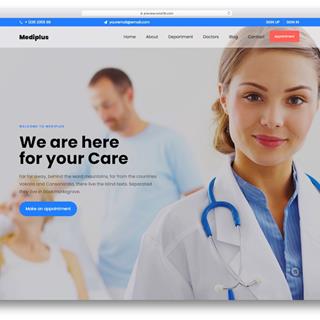 نمونه طراحی سایت دندانپزشکی