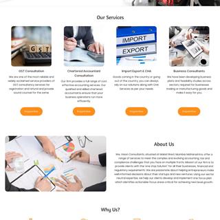 نمونه طراحی سایت شرکت بازرگانی