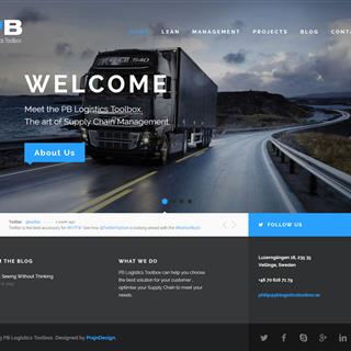 نمونه طراحی سایت شرکتی