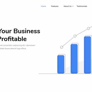 نمونه طراحی سایت تبلیغات