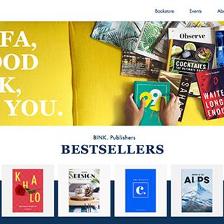 نمونه طراحی سایت کتاب فروشی