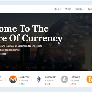 طراحی سایت ارز دیجیتال