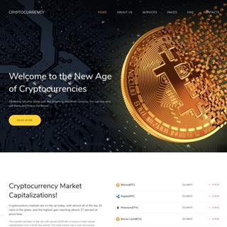 طراحی سایت آموزش ارز دیجیتال