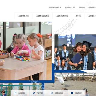 نمونه طراحی سایت مدرسه