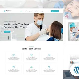 نمونه طراحی سایت دندانپزشکی