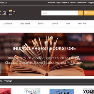 نمونه طراحی سایت کتاب فروشی