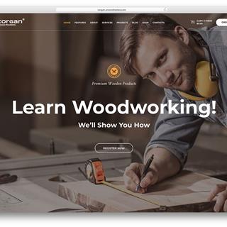طراحی سایت لوازم چوبی