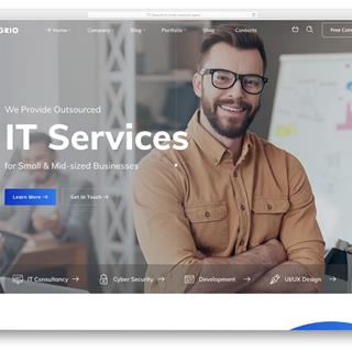 نمونه طراحی سایت شخصی