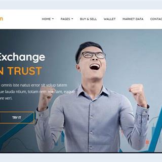 طراحی سایت ارز دیجیتال