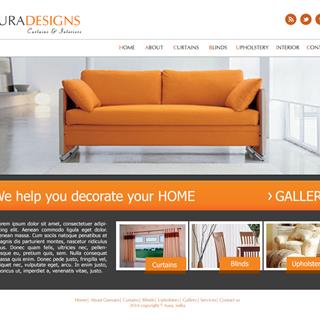 نمونه طراحی سایت‌ مبلمان