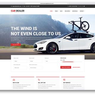 مونه طراحی سایت نمایشگاه ماشین