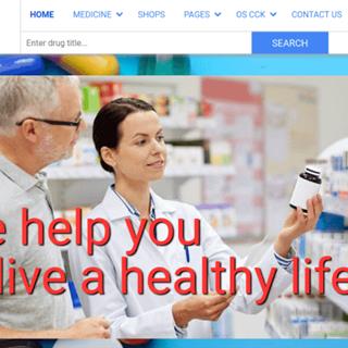 طراحی سایت داروخانه