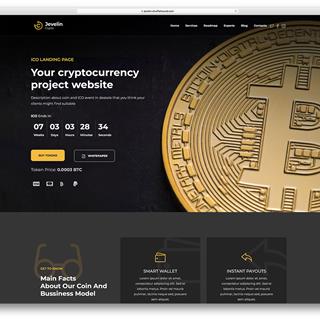 طراحی سایت ارز دیجیتال