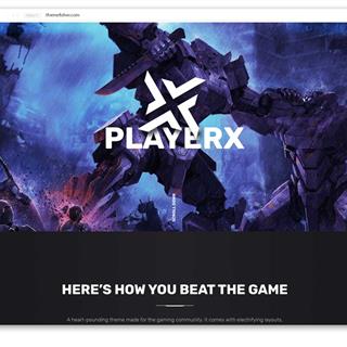 نمونه طراحی سایت بازی