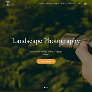 نمونه طراحی سایت آتلیه عکاسی