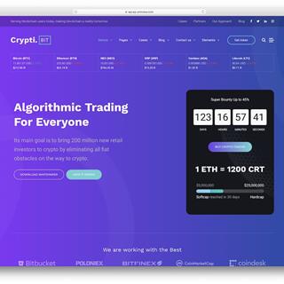 طراحی سایت ارز دیجیتال