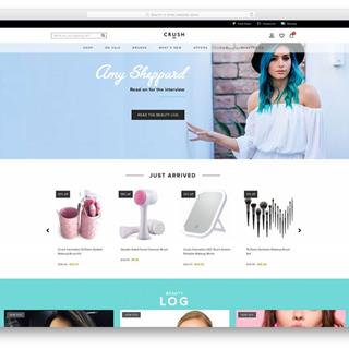 نمونه طراحی سایت‌ آرایشی و بهداشتی