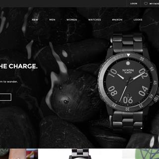 نمونه طراحی سایت ساعت فروشی