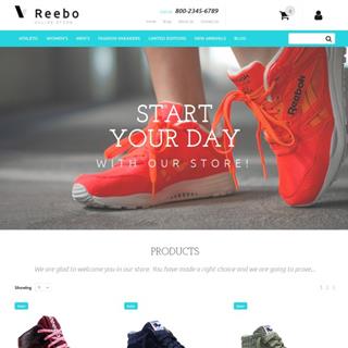 نمونه طراحی سایت کفش فروشی