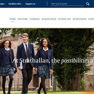 نمونه طراحی سایت مدرسه