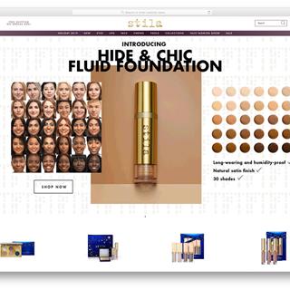 نمونه طراحی سایت‌ آرایشی و بهداشتی