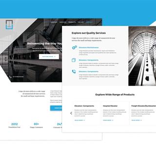  طراحی سایت آسانسور