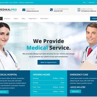 طراحی سایت پزشکی