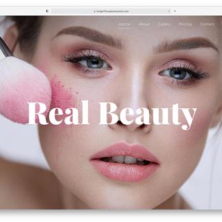 نمونه طراحی سایت‌ آرایشی و بهداشتی