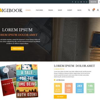 نمونه طراحی سایت کتاب فروشی