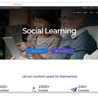 طراحی سایت و اپلیکیشن آموزش آنلاین