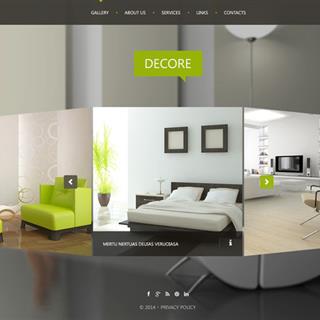 نمونه طراحی سایت‌ مبلمان