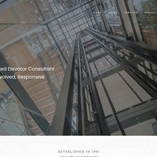  نمونه طراحی سایت آسانسور