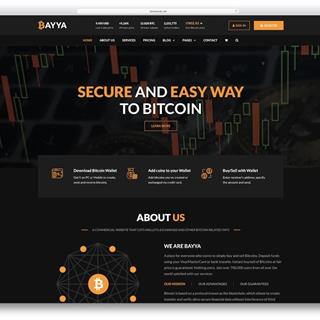 طراحی سایت آموزش ارز دیجیتال